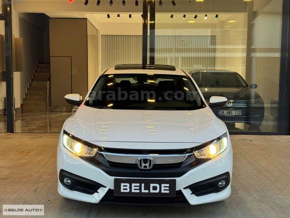 BELDE AUTO -CİVİC ECO ELEGANCE -84oooKM -HATASIZ -SERVİS BAKIMLI