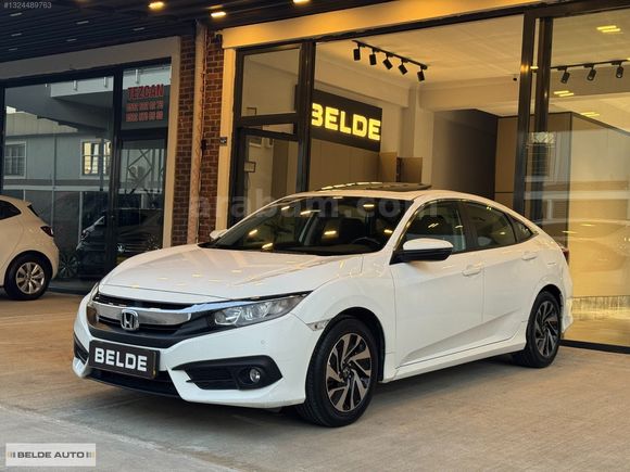 BELDE AUTO -CİVİC ECO ELEGANCE -84oooKM -HATASIZ -SERVİS BAKIMLI
