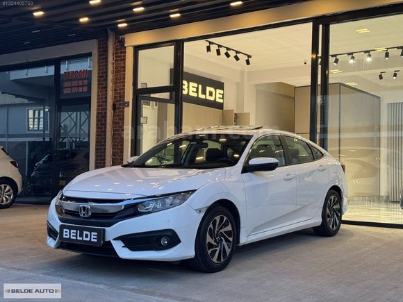 BELDE AUTO -CİVİC ECO ELEGANCE -84oooKM -HATASIZ -SERVİS BAKIMLI
