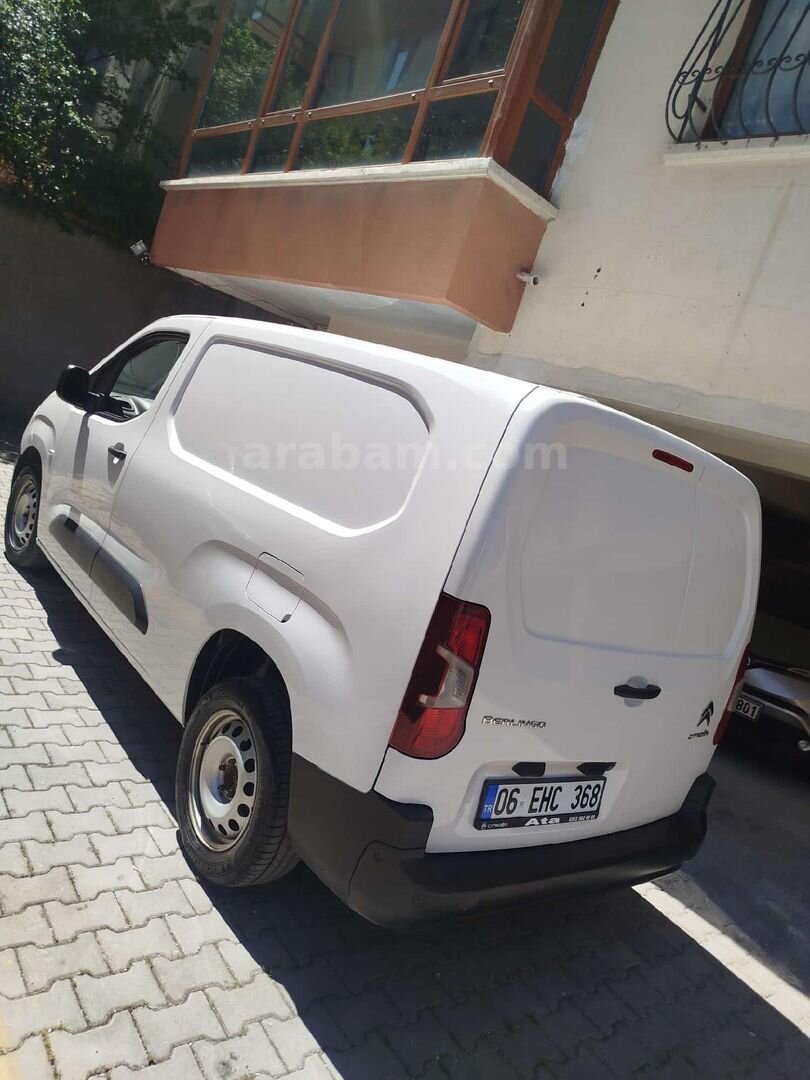 Galeriden Citroen Berlingo 1.5 BlueHDI 2024 Model Ankara 49.000 km Beyaz 5