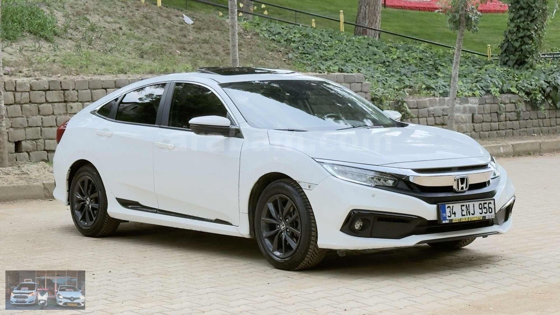 Galeriden Honda Civic 1.6i VTEC Eco Elegance 2021 Model Manisa 54.900 km Beyaz 6