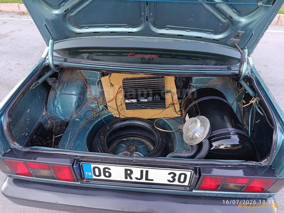 1994 TOFAŞ DOĞAN SLX 1.6 83HP LPG İŞLİ TURKUAZ YEŞİLİ