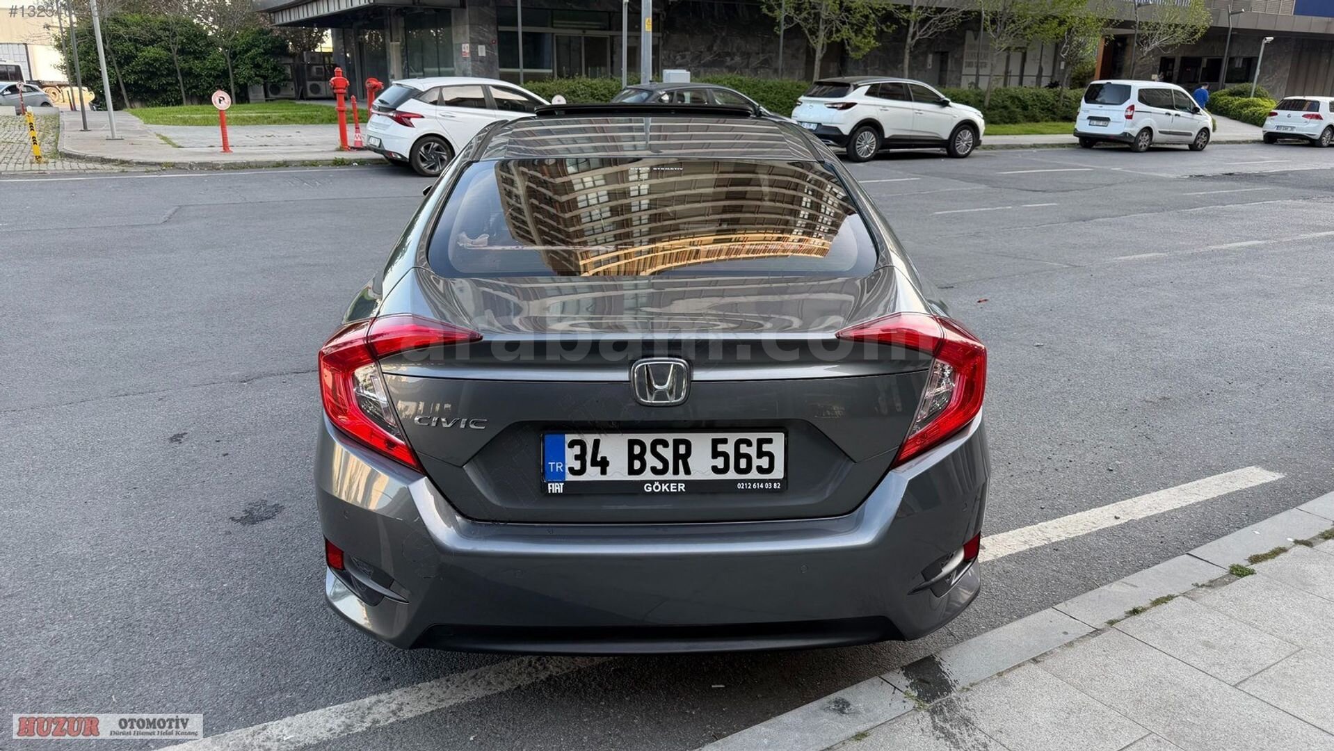 Galeriden Honda Civic 1.6i VTEC Eco Elegance 2018 Model İstanbul 82.000 km Füme 6