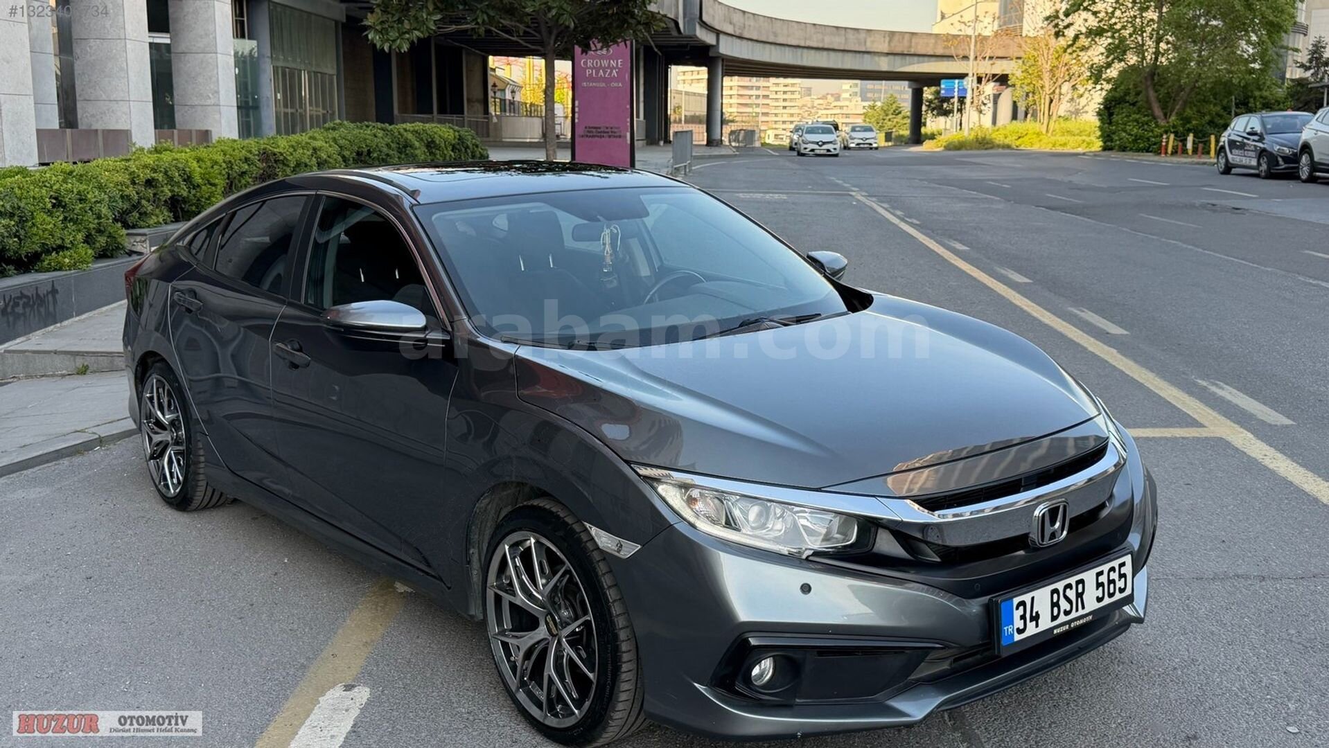 Galeriden Honda Civic 1.6i VTEC Eco Elegance 2018 Model İstanbul 82.000 km Füme 2
