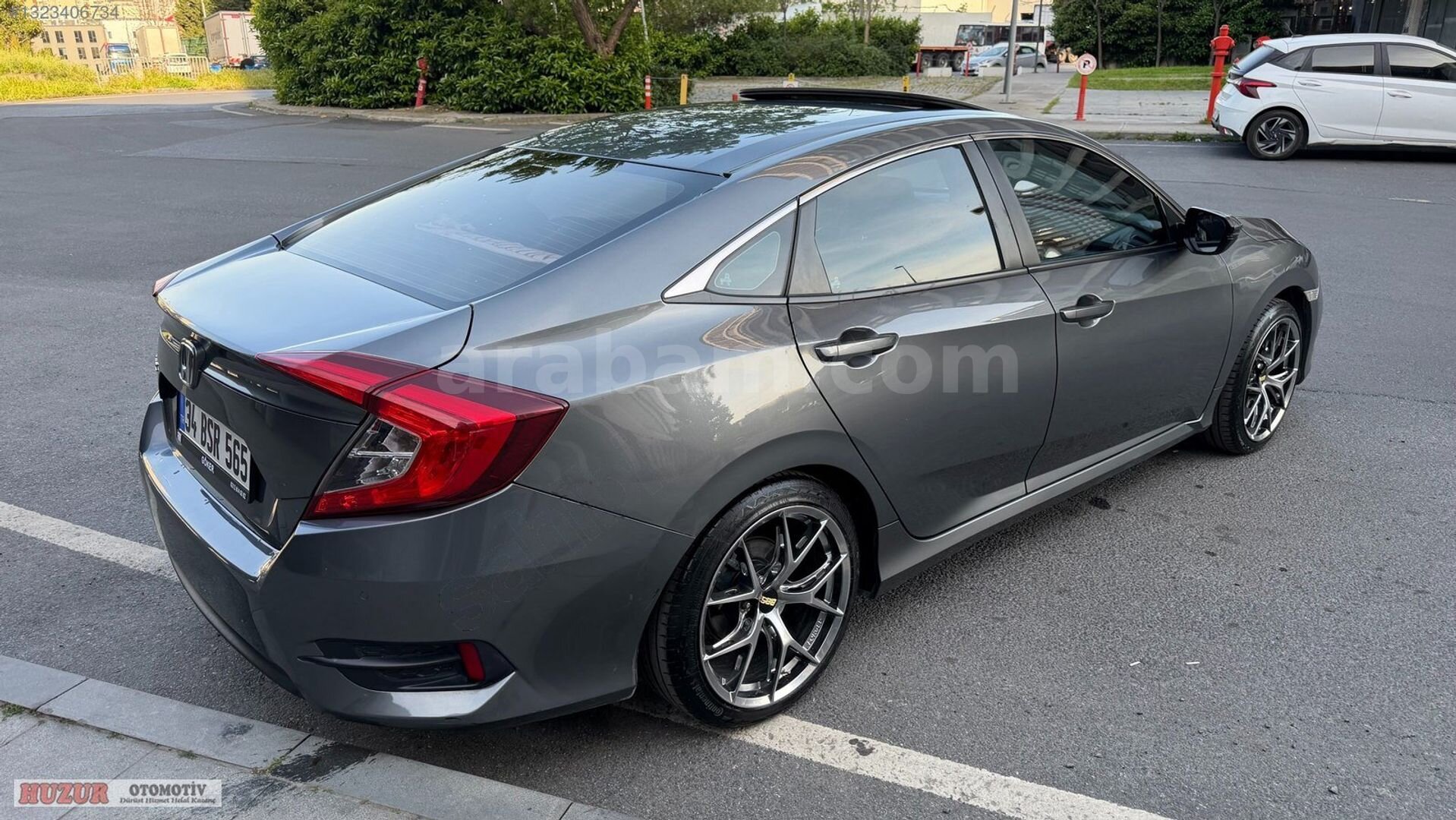 Galeriden Honda Civic 1.6i VTEC Eco Elegance 2018 Model İstanbul 82.000 km Füme 5