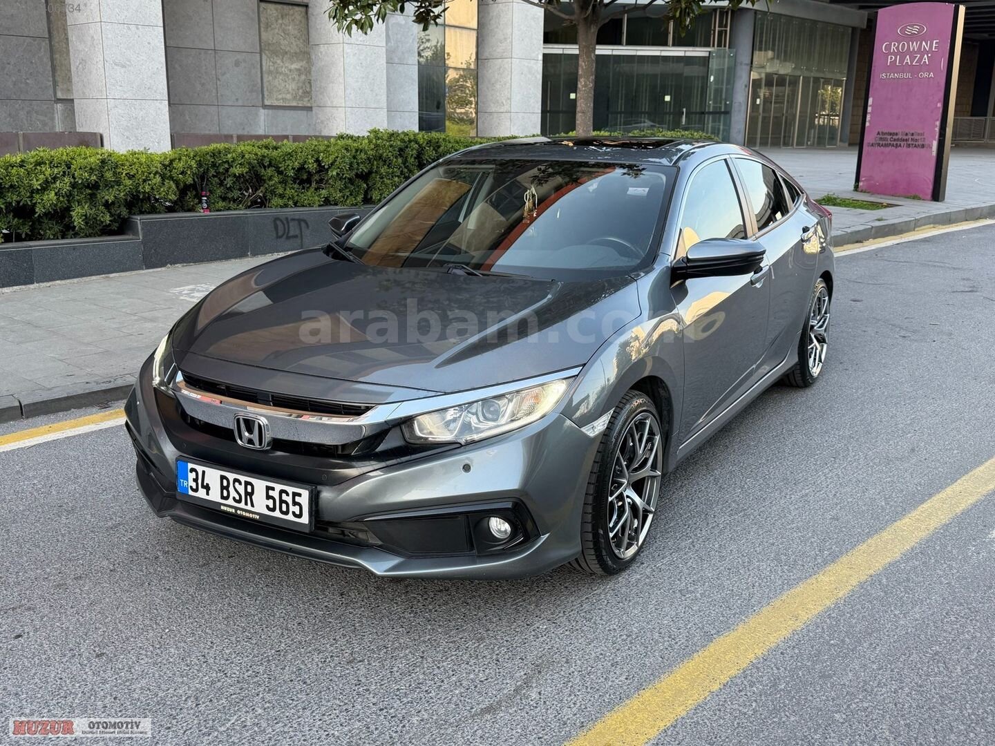 Galeriden Honda Civic 1.6i VTEC Eco Elegance 2018 Model İstanbul 82.000 km Füme 1