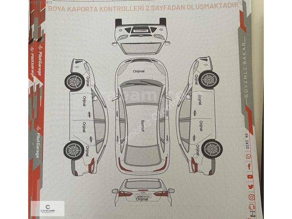 MAKYAJLI - HATASIZ - BOYASIZ - TRAMERSİZ - FAB LPG SERVİS BAKMLI
