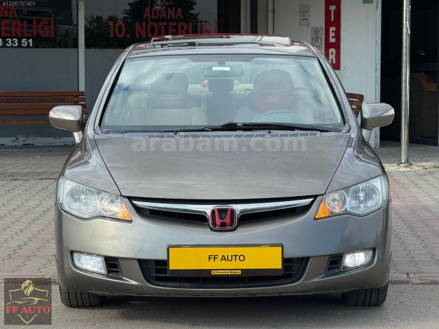 Galeriden Honda Civic 1.6i VTEC Elegance 2007 Model Adana 268.000 km Gri 6