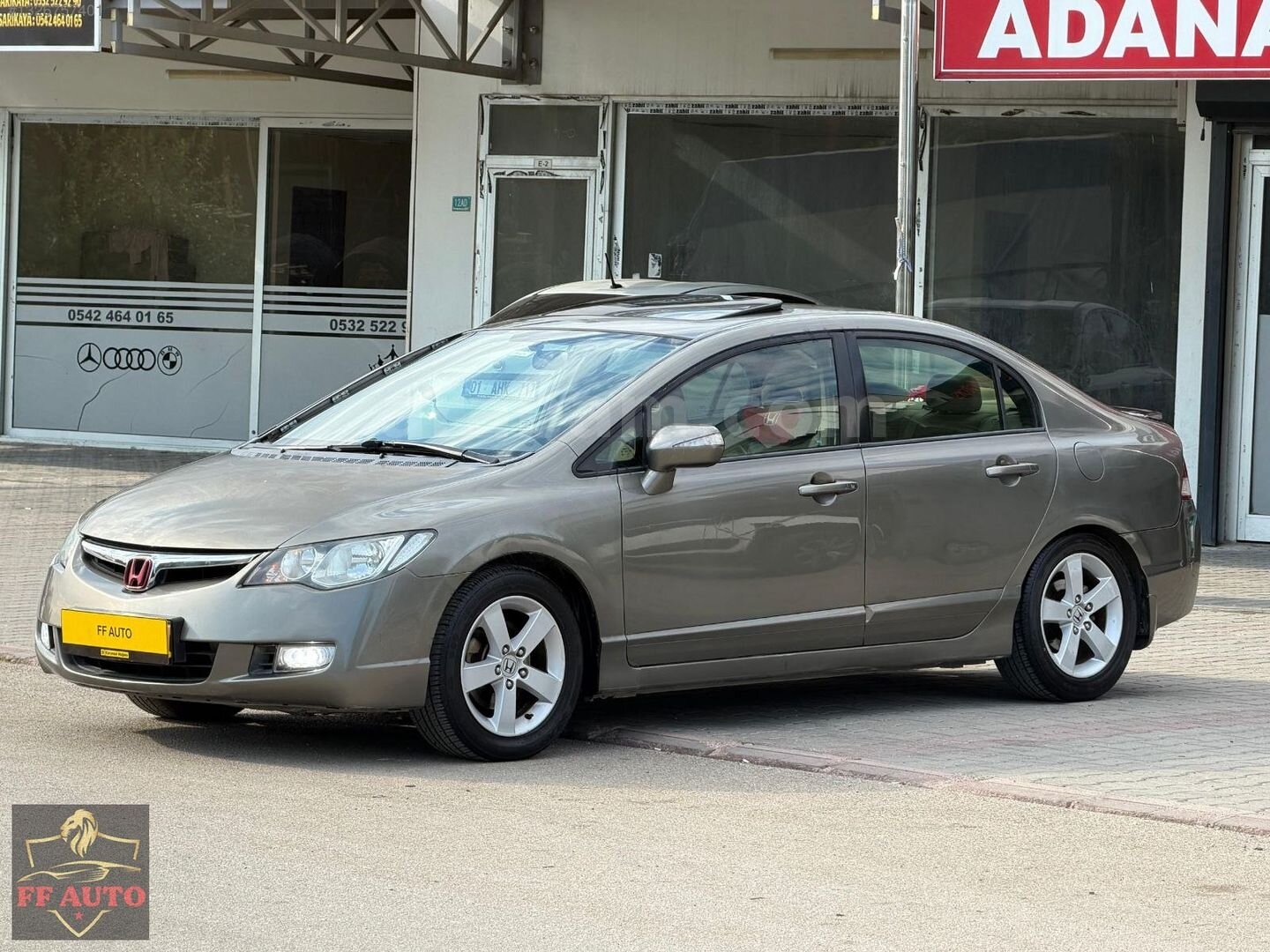 Galeriden Honda Civic 1.6i VTEC Elegance 2007 Model Adana 268.000 km Gri 2