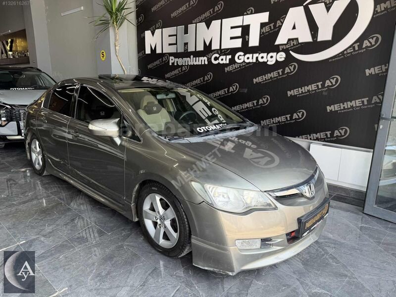 Galeriden Honda Civic 1.6i VTEC Elegance 2007 Model Ankara 277.000 km Bej