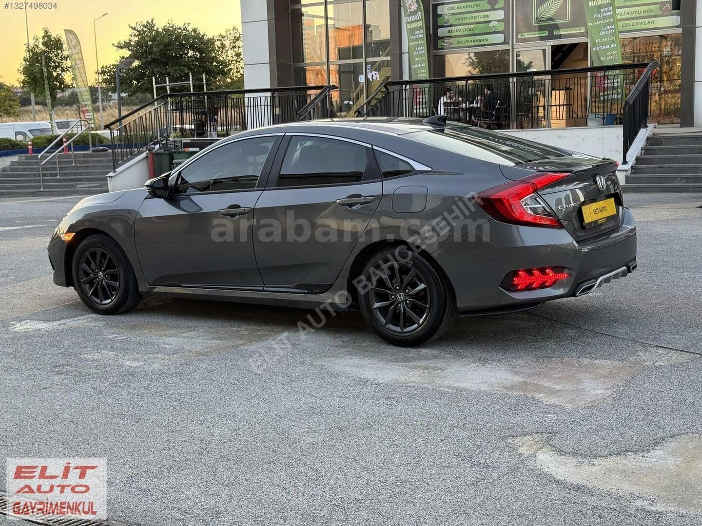 Galeriden Honda Civic 1.6i VTEC Elegance 2021 Model İstanbul 28.000 km Füme 7