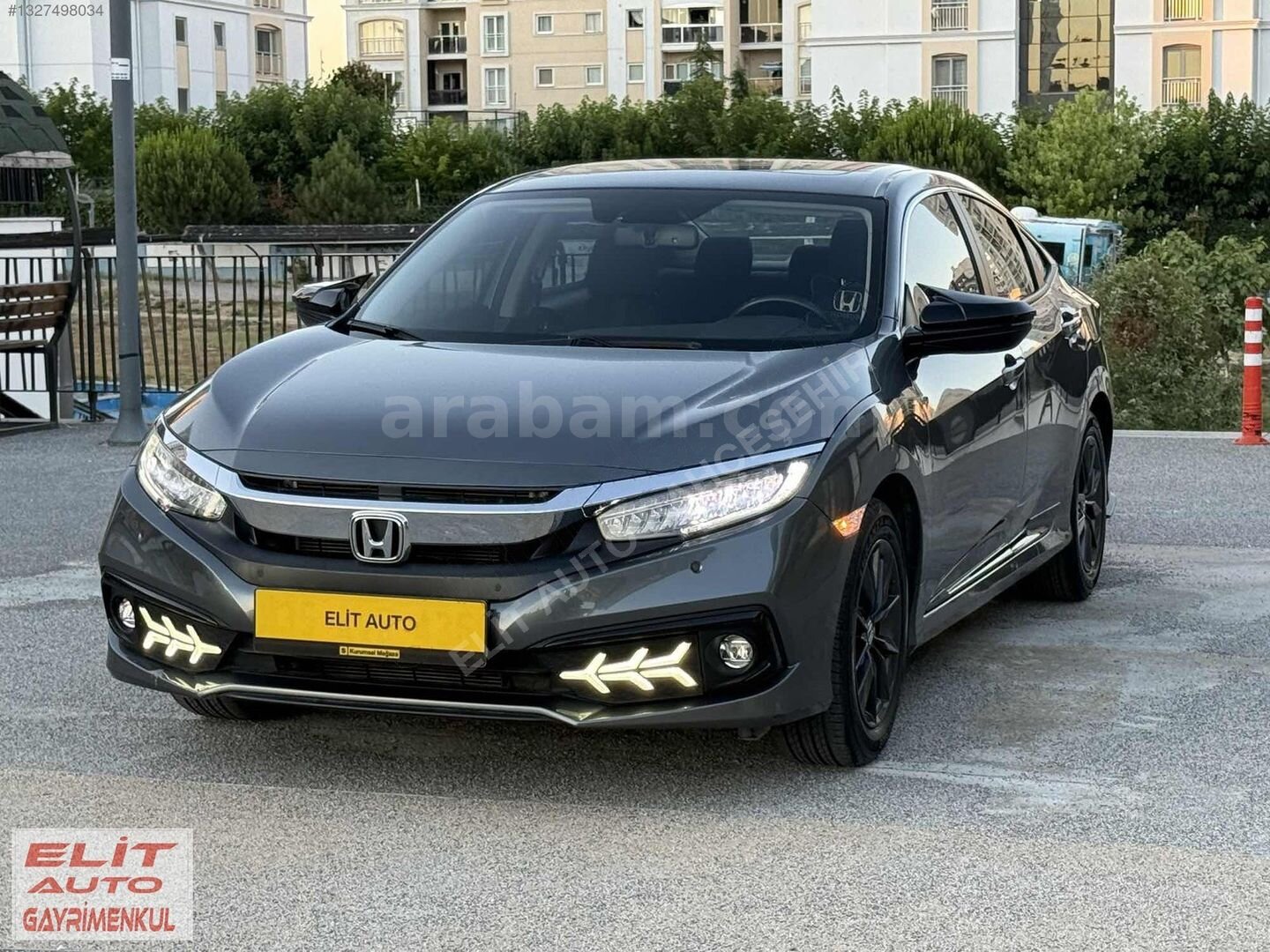 Galeriden Honda Civic 1.6i VTEC Elegance 2021 Model İstanbul 28.000 km Füme 2