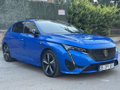 2022 MODEL 53 BİN KM'DE YETKİLİ SERVİS BAKIMLI PEUGEOT 308 GT