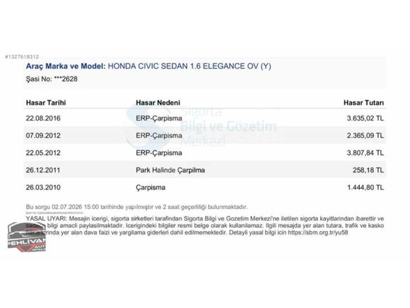 PEHLİVAN AUTO//EMSALSİZ FD6//VSA'LI//152 BİN KM..