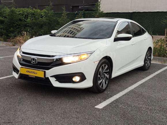 KİRAZOĞLU OTOMOTİV//2017 MODEL OTOMATİK HONDA CIVIC