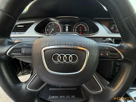 2014 AUDİ A4 2.0 TDI YETKİLİ SERVİS BAKIMLI NAVİGASYON