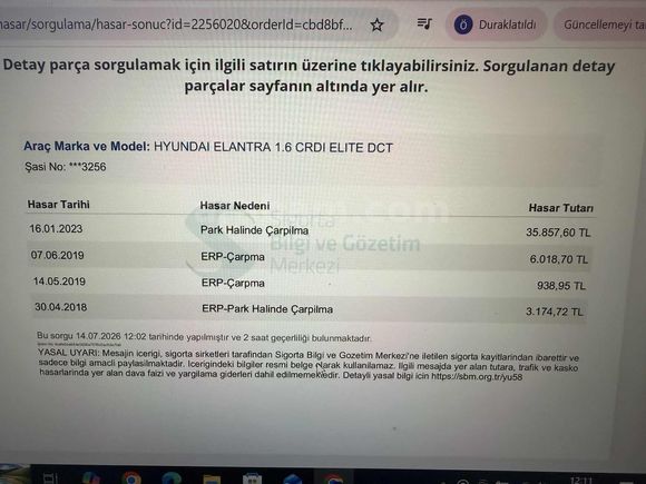 ÖZÇABA'DAN 2016 MODEL HYUNDAİ ELANTRA 1.6 CRDİ ELİTE
