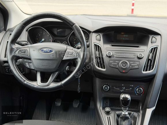 SELECTIVE-2016 MODEL FOCUS TREND X 348.000KM KLİMA-ÇELİK JANT