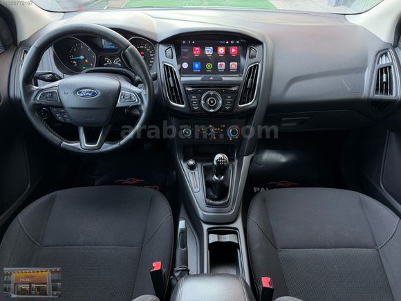 2017-FOCUS 1.6TDCİ TRENDX+G.GÖRÜŞ+CRUİSE+6İLERİ VTS+FULL+BAKIMLI