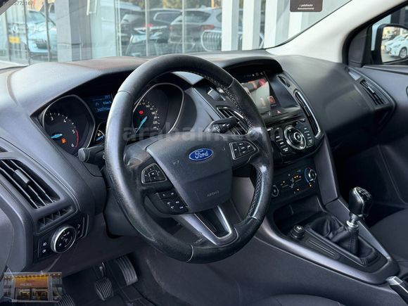 2017-FOCUS 1.6TDCİ TRENDX+G.GÖRÜŞ+CRUİSE+6İLERİ VTS+FULL+BAKIMLI