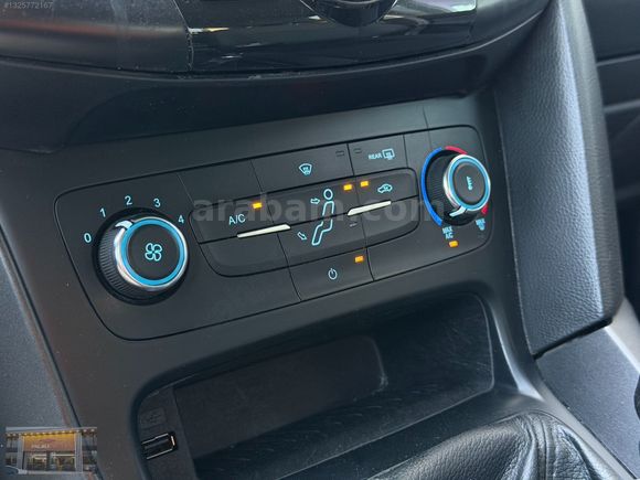 2017-FOCUS 1.6TDCİ TRENDX+G.GÖRÜŞ+CRUİSE+6İLERİ VTS+FULL+BAKIMLI