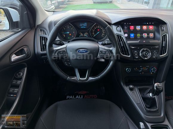2017-FOCUS 1.6TDCİ TRENDX+G.GÖRÜŞ+CRUİSE+6İLERİ VTS+FULL+BAKIMLI