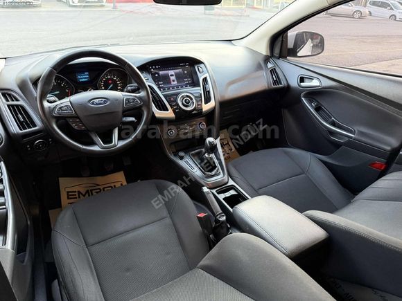 2017 Focus Trend X 225.000Km De Geri Görüş Double Ekran Hatasız