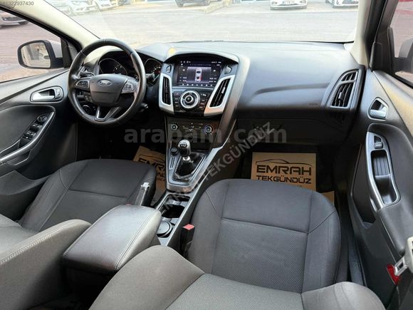 2017 Focus Trend X 225.000Km De Geri Görüş Double Ekran Hatasız