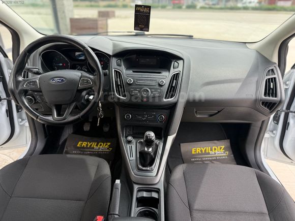 2017 MODEL 110 BİNDE DEĞİŞENSİZ FORD FOCUS 1.6 TDCİ TREND X