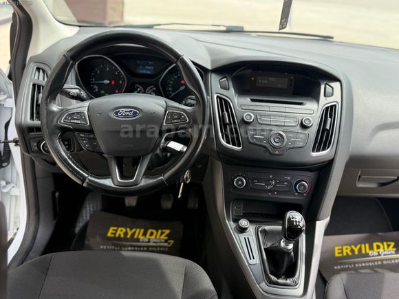 2017 MODEL 110 BİNDE DEĞİŞENSİZ FORD FOCUS 1.6 TDCİ TREND X