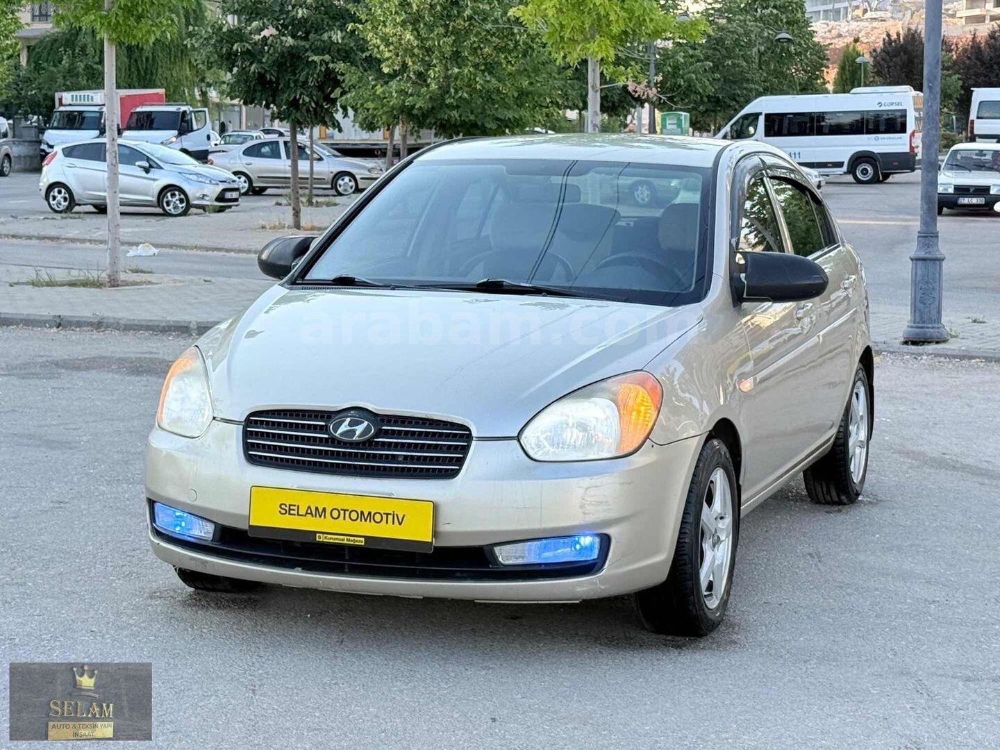 Galeriden Hyundai Accent Era 1.5 CRDi-VGT Team 2008 Model Gaziantep 315.000 km Şampanya 7
