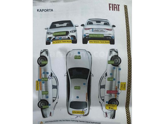 Sahibinden Fiat Egea 1.3 Multijet Easy 2017 Model 