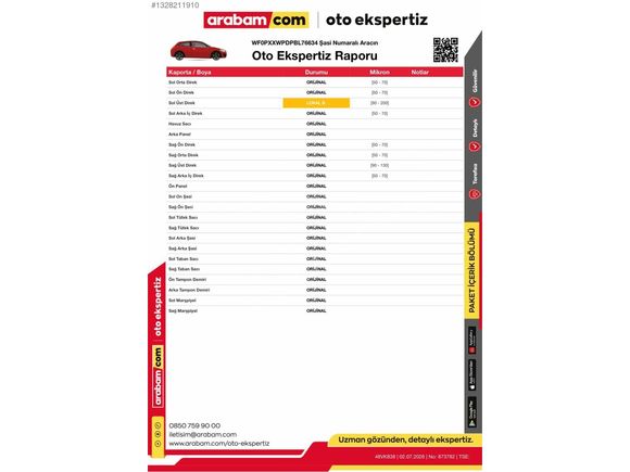 FORD FOCUS 1.6 BENZİN OTOMATİK