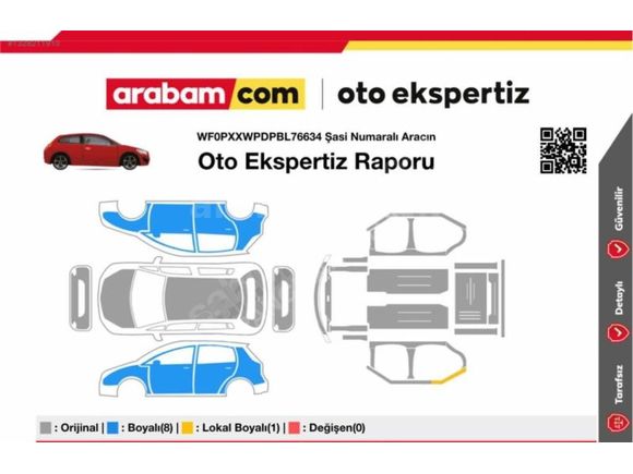 FORD FOCUS 1.6 BENZİN OTOMATİK
