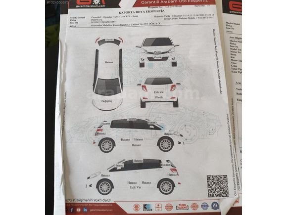 2022 İ20 BAKIMLI VE TEMİZ ARAÇ