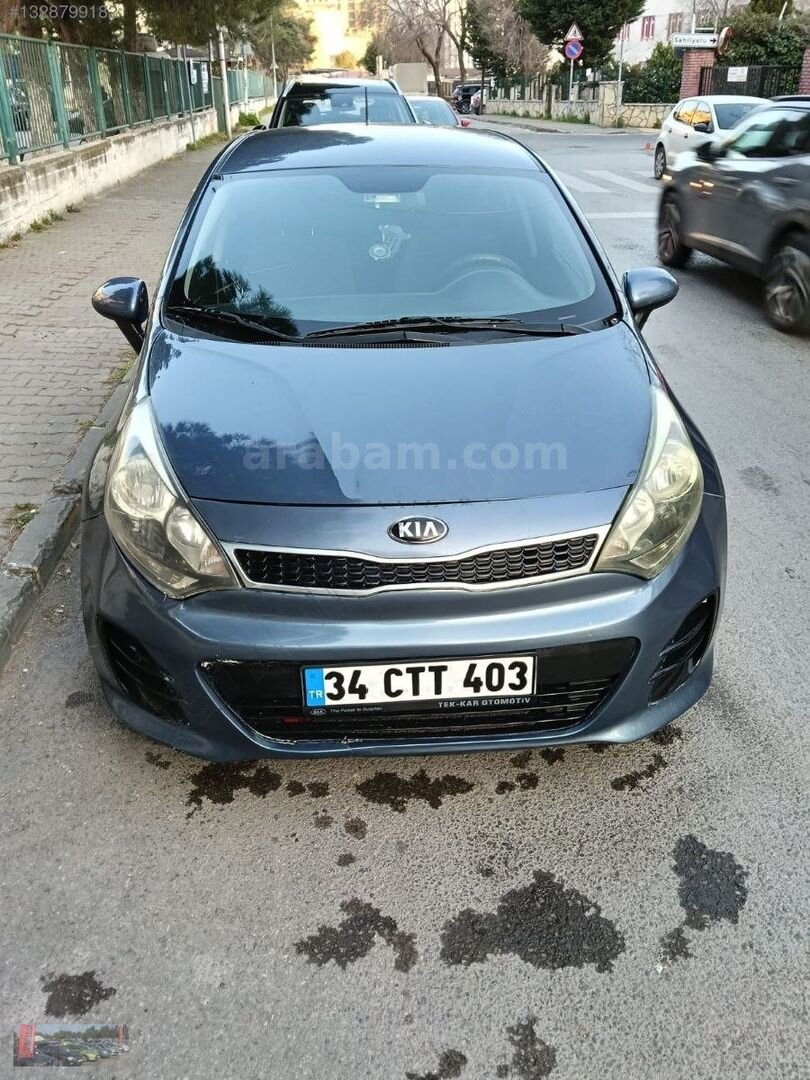 Galeriden Kia Rio 1.4 CRDi Comfort 2016 Model İstanbul 230.000 km Mavi 4
