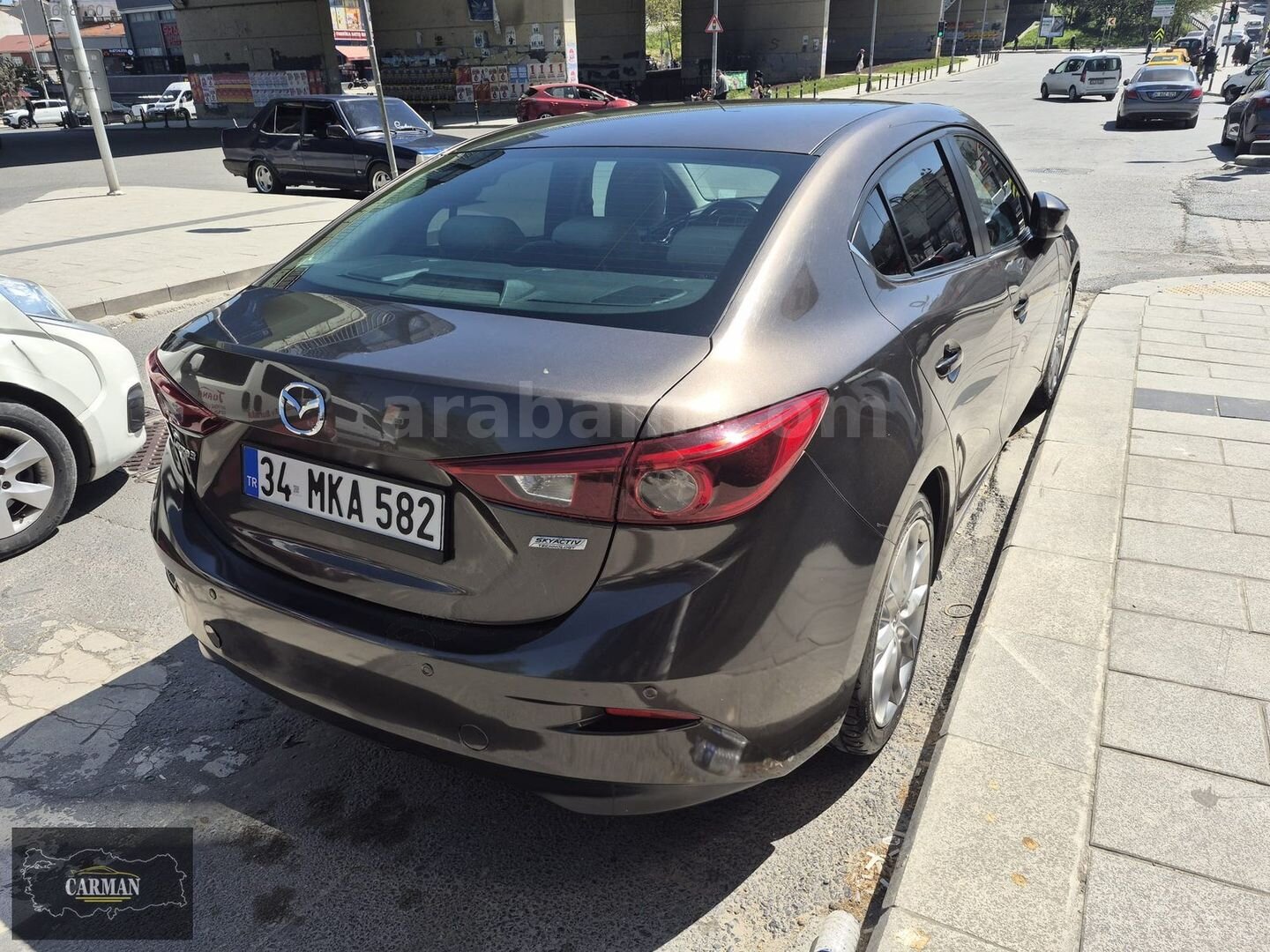 Galeriden Mazda 3 1.5 SkyActive-D Power Sense 2016 Model Kocaeli 212.000 km Kahverengi 5