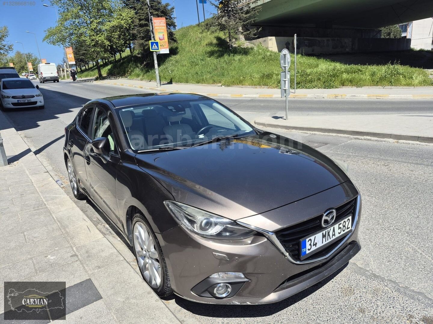 Galeriden Mazda 3 1.5 SkyActive-D Power Sense 2016 Model Kocaeli 212.000 km Kahverengi 2