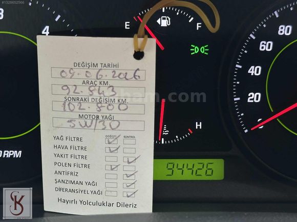 2010 MODEL 94.000 KİLOMETREDE HATASIZ 7 KİŞİLİK FULL PAKET