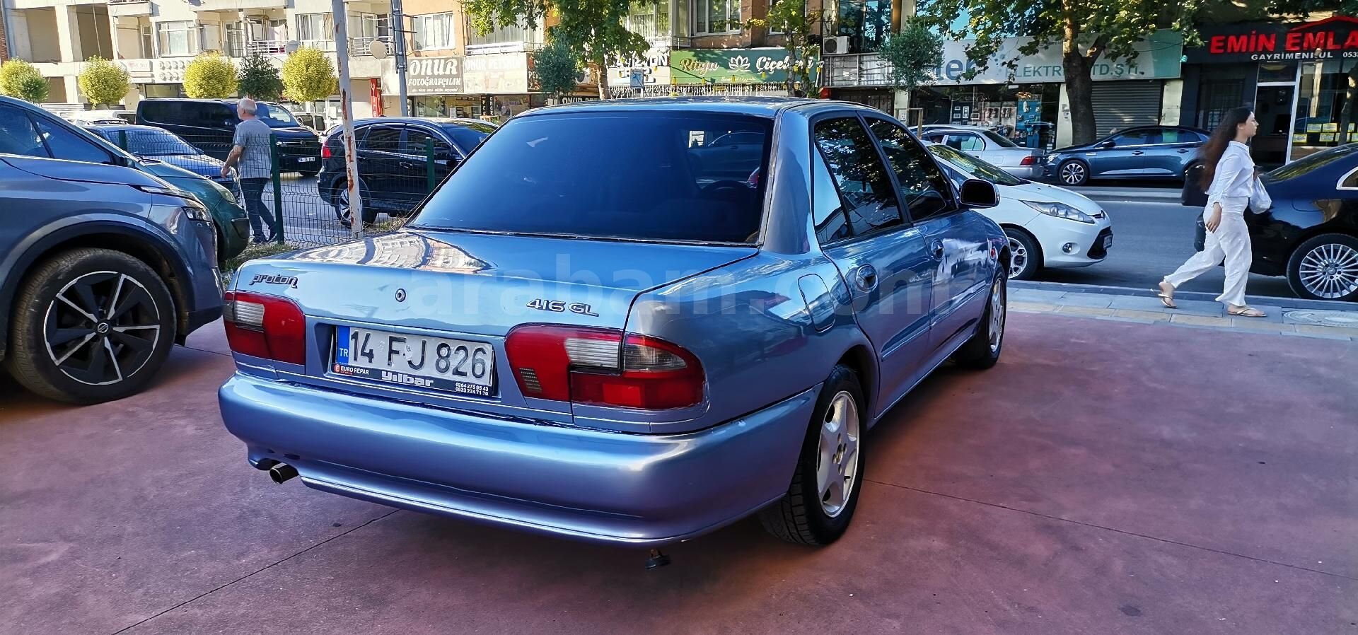 Galeriden Proton 416 GLX 1999 Model Sakarya 210.000 km Gri (Gümüş) 6