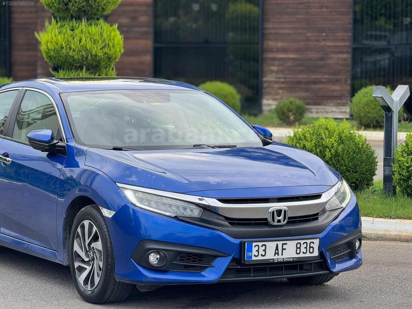 Galeriden Honda Civic 1.6i VTEC Eco Executive 2017 Model Mersin 174.000 km Lacivert 5