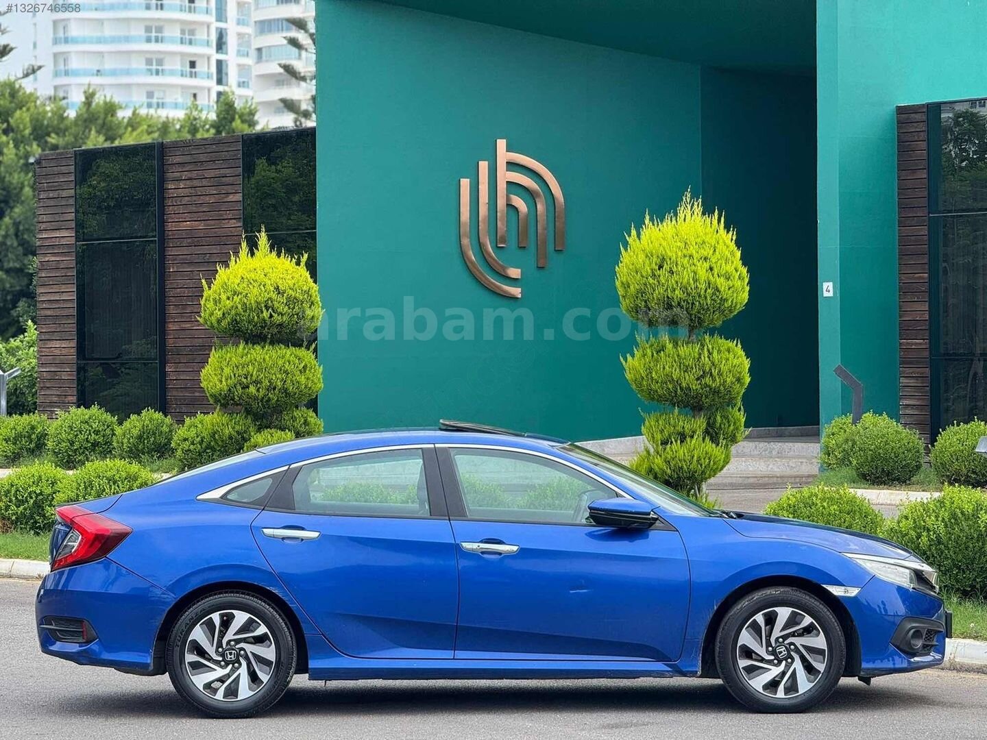 Galeriden Honda Civic 1.6i VTEC Eco Executive 2017 Model Mersin 174.000 km Lacivert 3