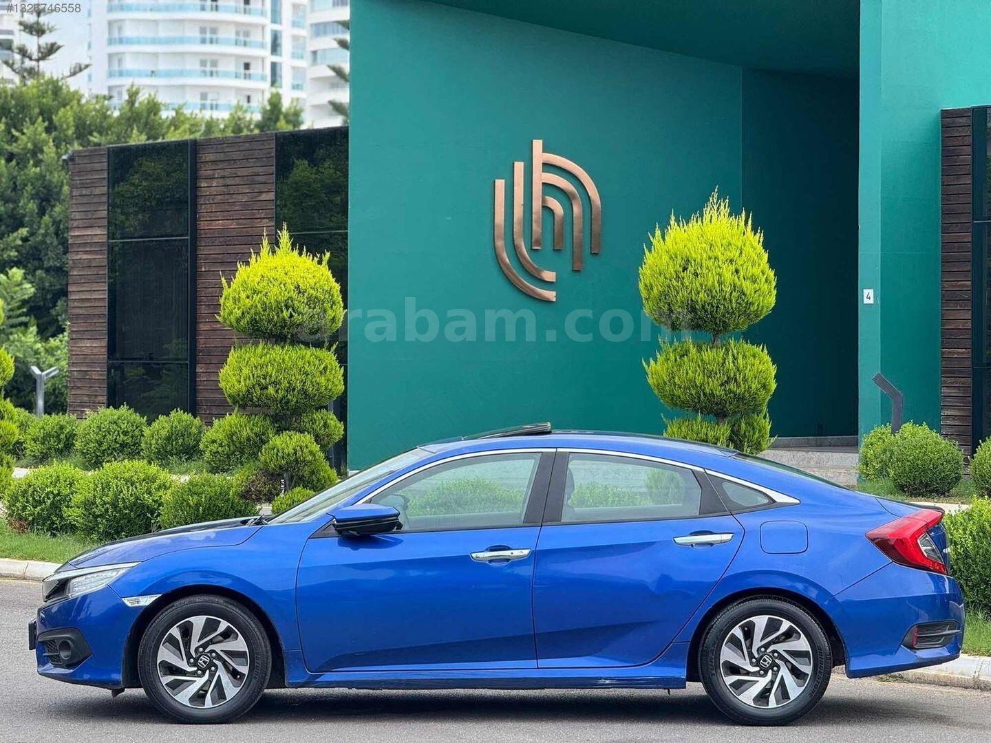 Galeriden Honda Civic 1.6i VTEC Eco Executive 2017 Model Mersin 174.000 km Lacivert 2