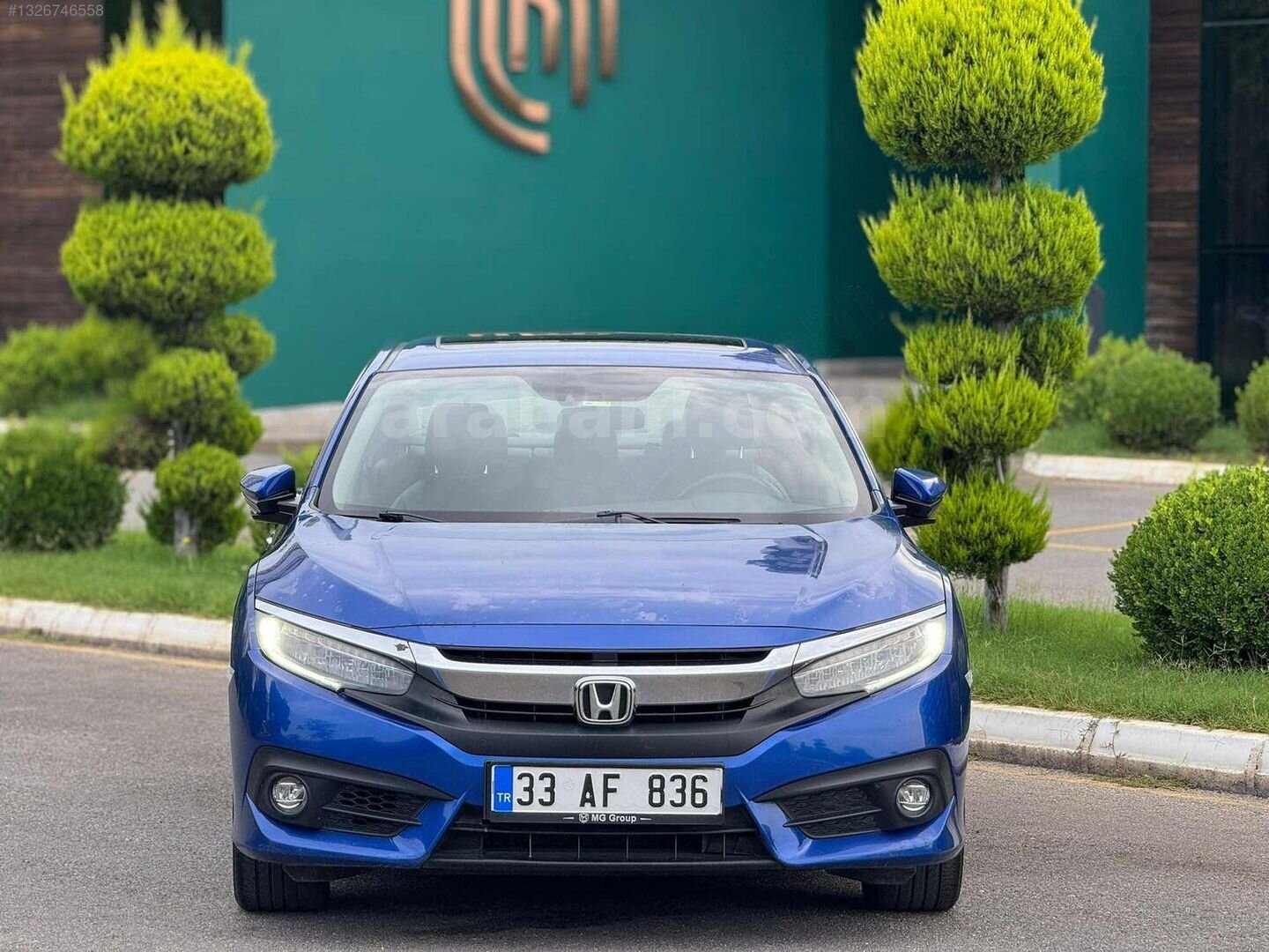 Galeriden Honda Civic 1.6i VTEC Eco Executive 2017 Model Mersin 174.000 km Lacivert 6
