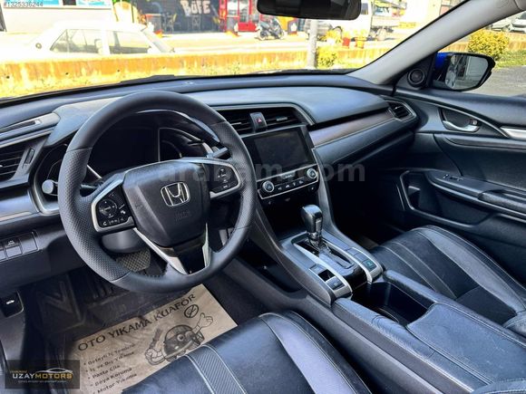 2017 HONDA CİVİC 1.6iVTEC ECO EXECUTİVE FULL DERİ SUNROF UZAY'DA