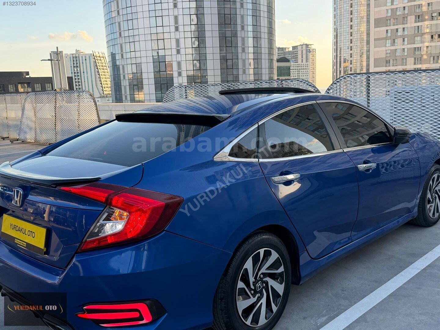 Galeriden Honda Civic 1.6i VTEC Eco Executive 2017 Model İstanbul 123.000 km Mavi 6