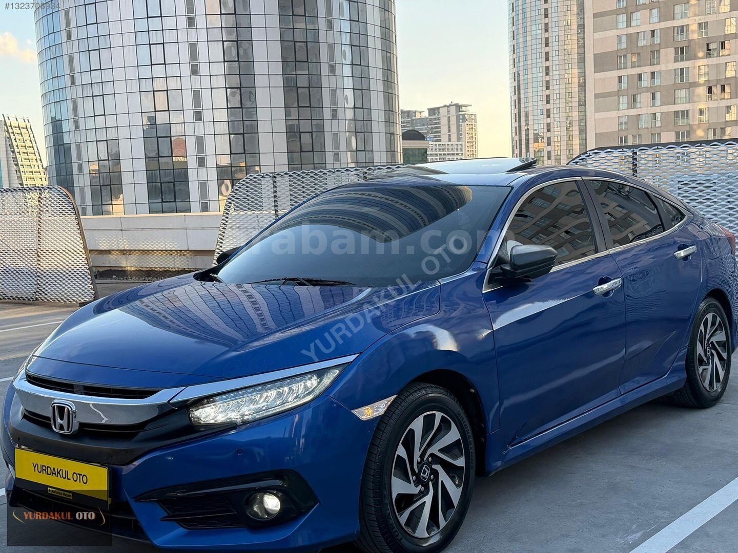 Galeriden Honda Civic 1.6i VTEC Eco Executive 2017 Model İstanbul 123.000 km Mavi 3
