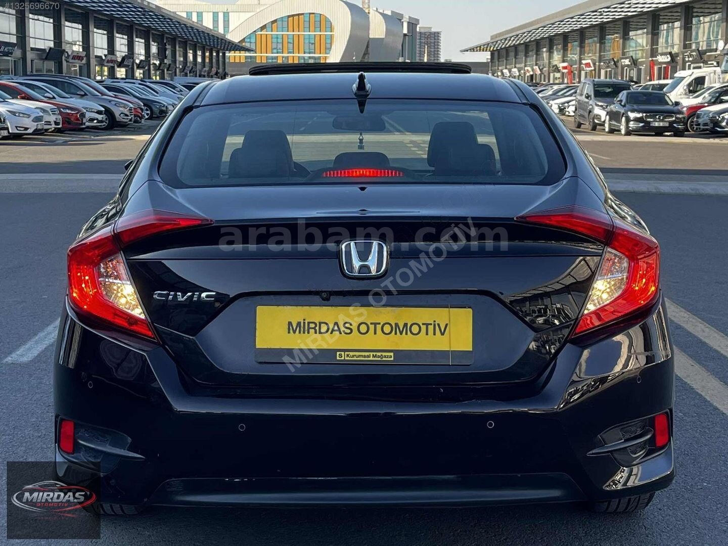Galeriden Honda Civic 1.6i VTEC Eco Executive 2017 Model Ankara 162.000 km Siyah 6