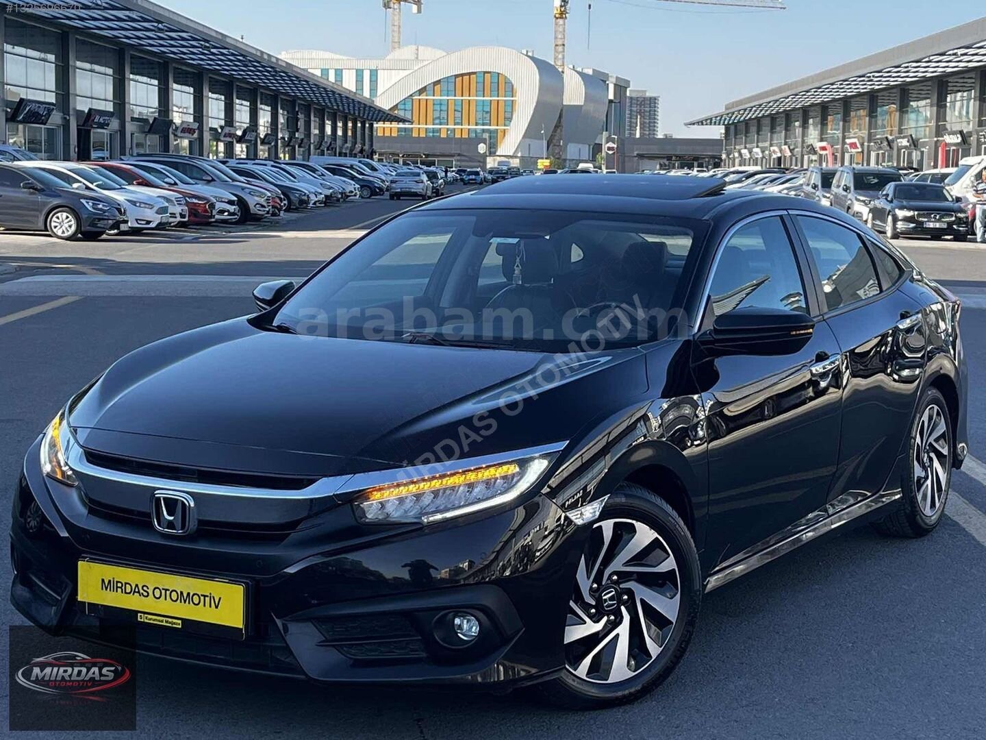 Galeriden Honda Civic 1.6i VTEC Eco Executive 2017 Model Ankara 162.000 km Siyah 1