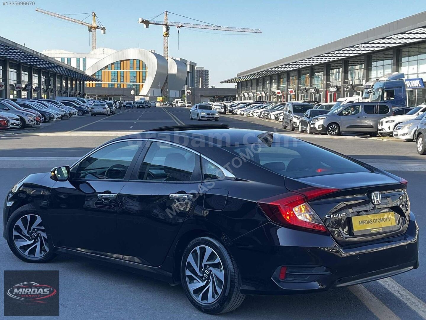 Galeriden Honda Civic 1.6i VTEC Eco Executive 2017 Model Ankara 162.000 km Siyah 5